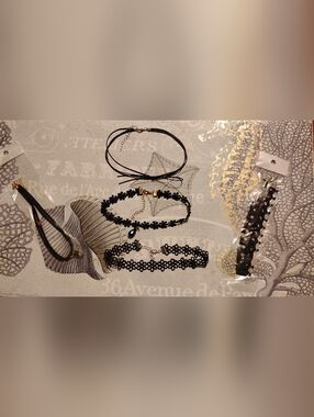 Nice Selection Of 5 NWOT Choker Necklaces